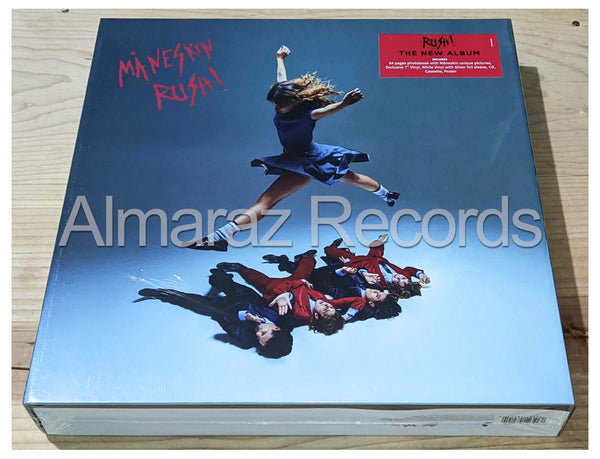 Maneskin Rush! Special Vinyl LP+CD+K7+Photobook Boxset