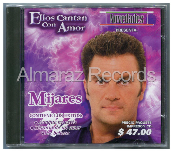 Manuel Mijares Ellos Cantan Con Amor Exitos CD