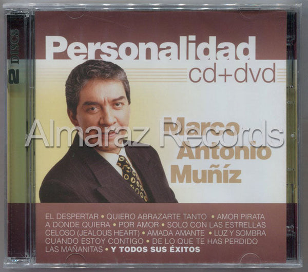 Marco Antonio Muñiz Personalidad CD+DVD