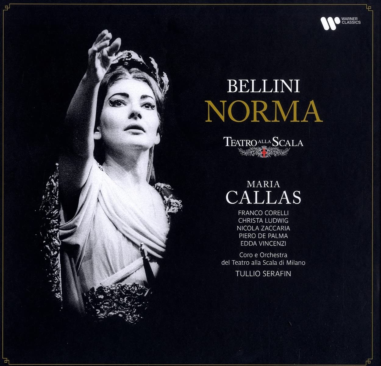 Maria Callas Bellini Norma Vinyl LP