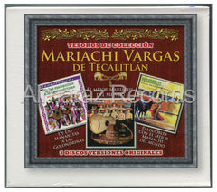 Mariachi Vargas De Tecatitlan Tesoros De Coleccion 3CD - Almaraz Records | Tienda de Discos y Películas
 - 1