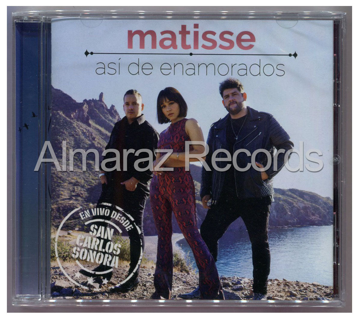 Matisse Asi De Enamorados En Vivo Desde San Carlos Sonora CD