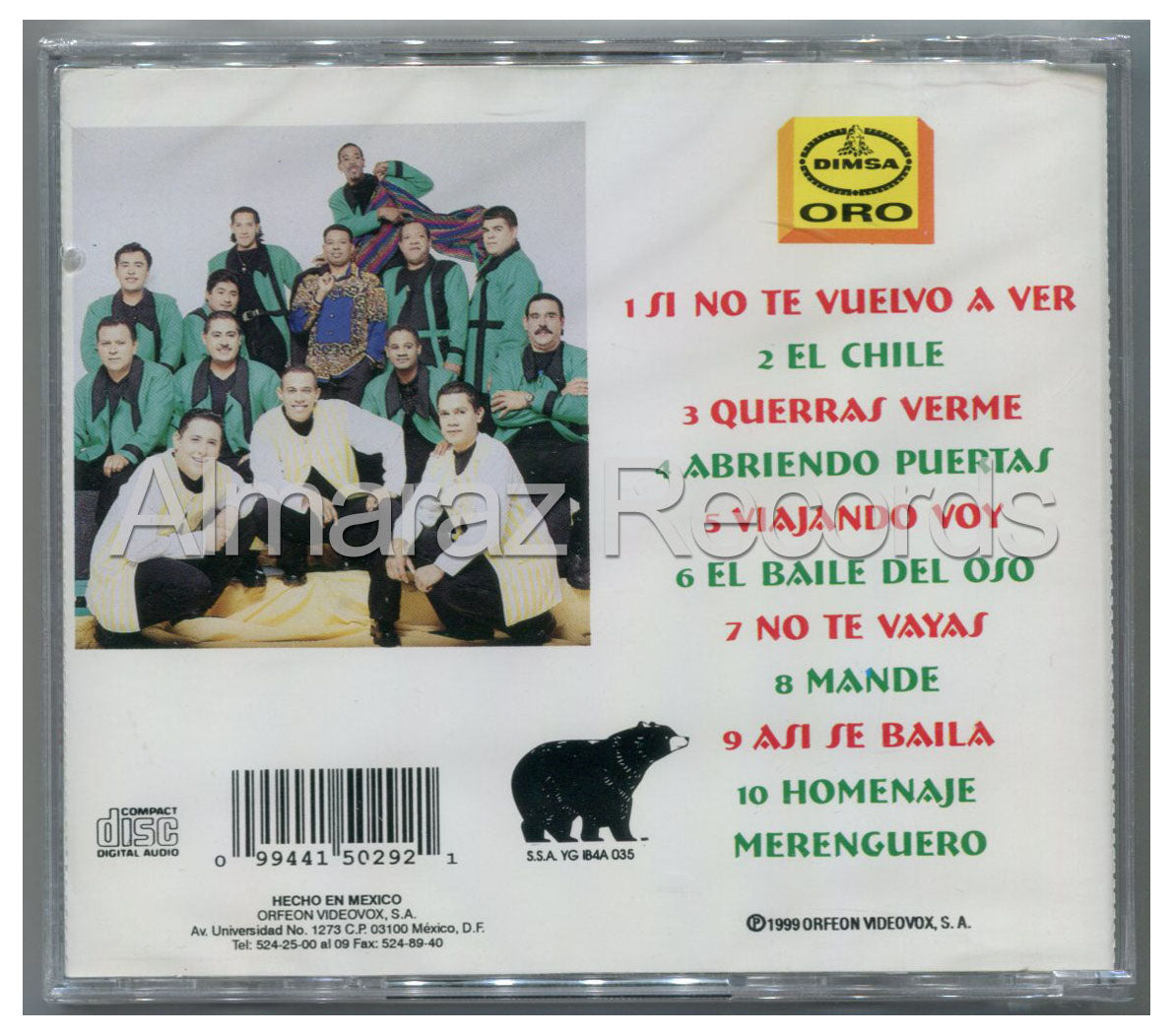 Merenglass A La Mexicana CD