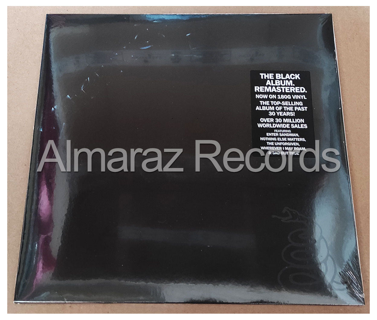Metallica The Black Album Remastered Vinyl LP