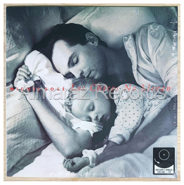 Miguel Bose Los Chicos No Lloran Vinyl LP+CD
