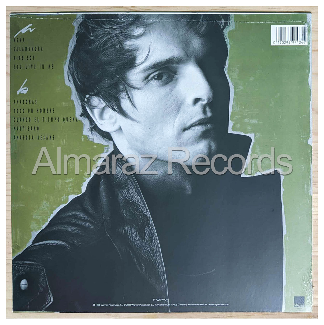 Miguel Bose Salamandra Vinyl LP+CD