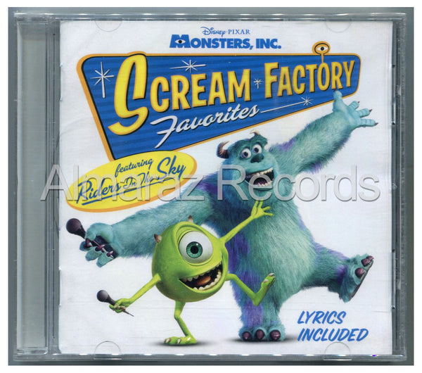 Monster Inc Scream Factory Favorites CD