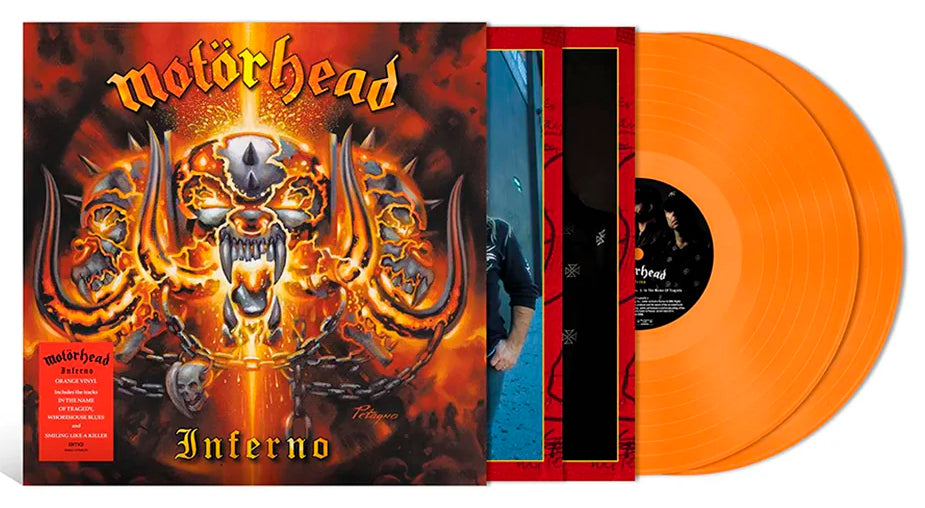 Motorhead Inferno Limited Orange Vinyl LP