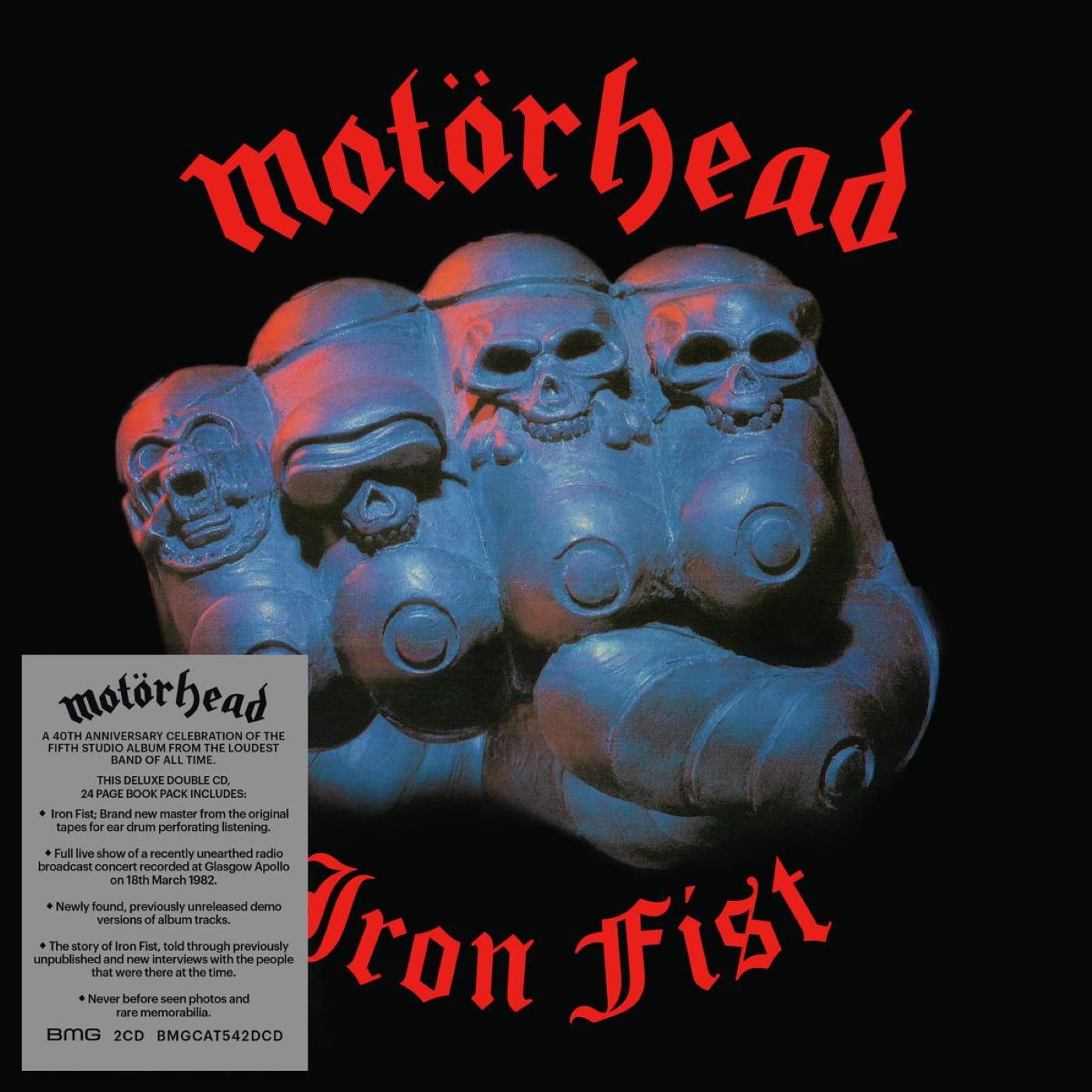 Motorhead Iron Fist 40th Anniversary Deluxe 2CD [Importado]