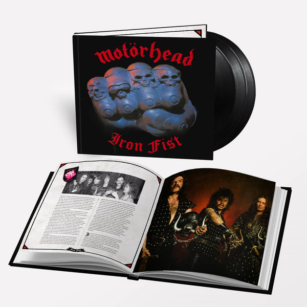 Motorhead Iron Fist 40th Anniversary Deluxe Vinyl LP