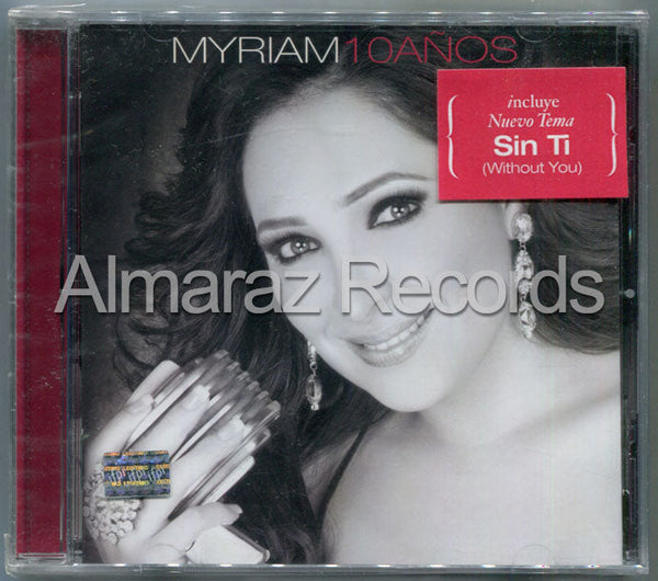 Myriam 10 Años CD