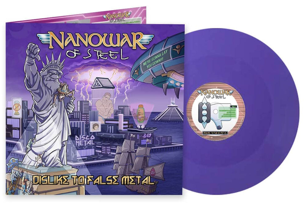 Nanowar Of Steel Dislike To False Metal Purple LP