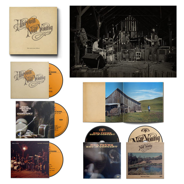 Neil Young Harvest 50th Anniversary 3CD+2DVD Boxset