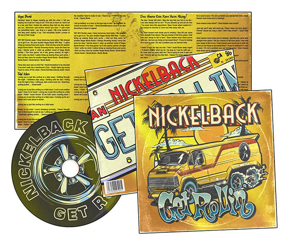 Nickelback Get Rollin' Deluxe CD [Importado]