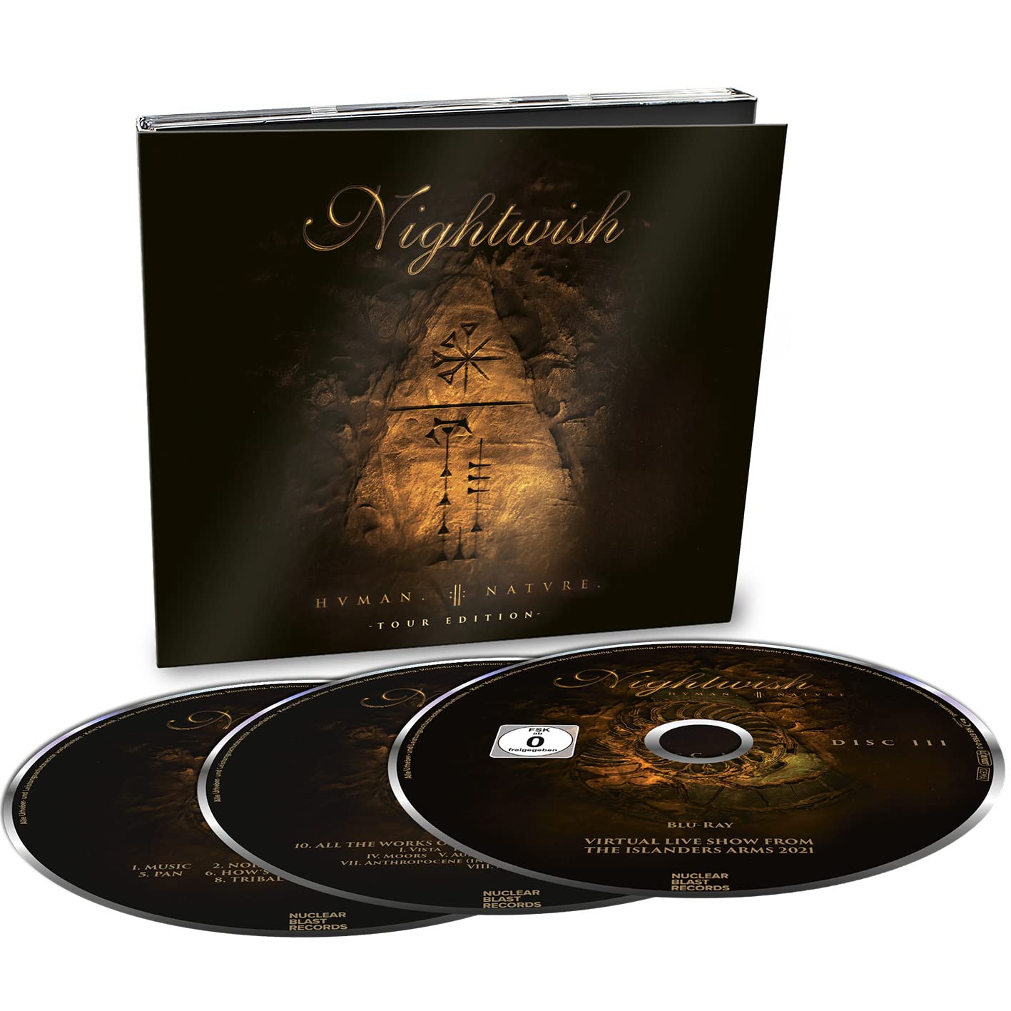 Nightwish Human II Nature Tour Edition 2CD+Blu-Ray [Importado]