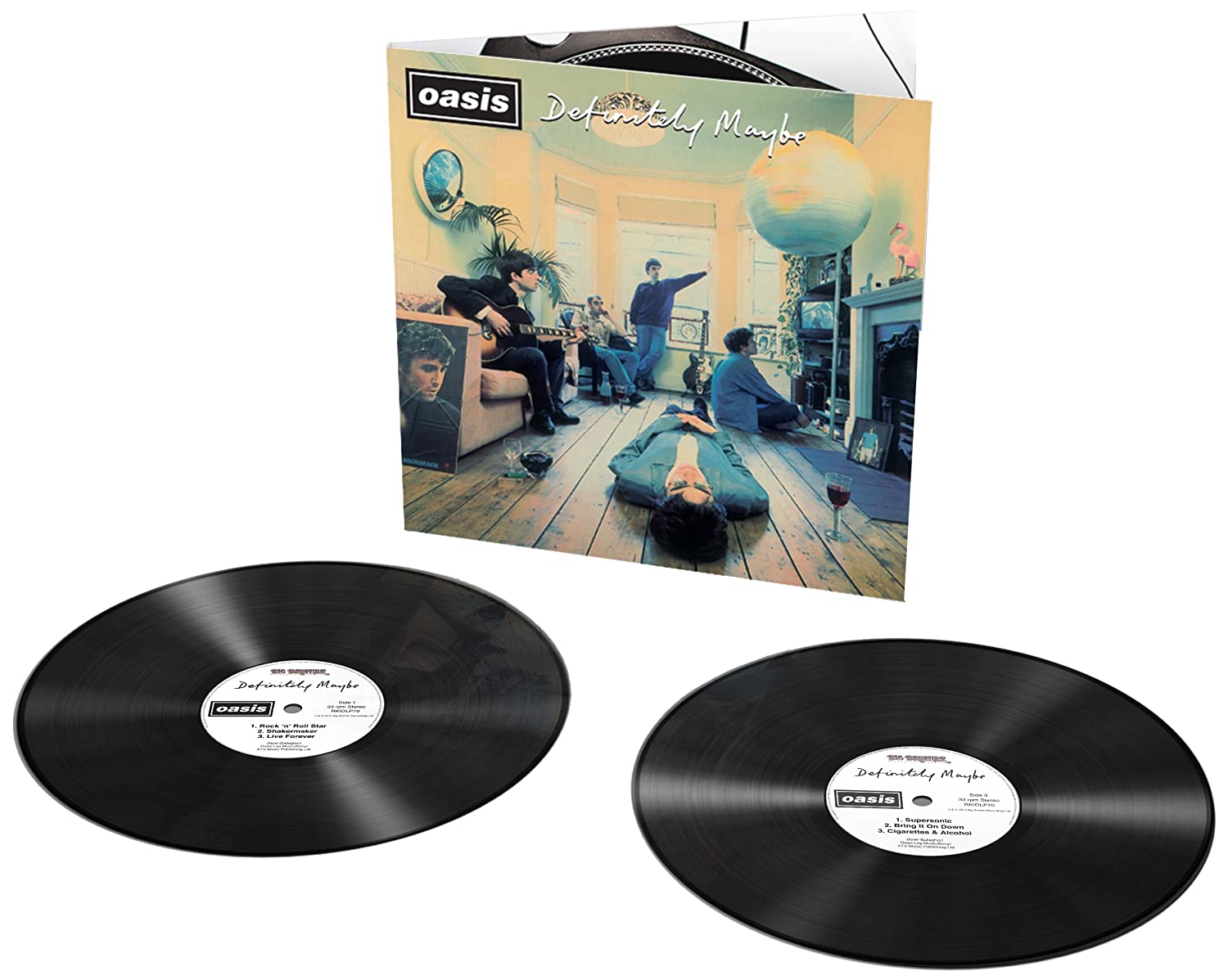 Oasis Definitely Maybe Vinyl LP