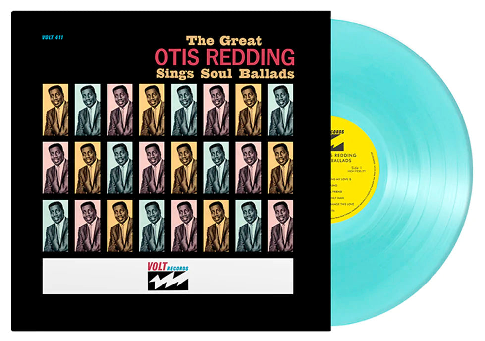 Otis Redding The Great Sings Soul Ballads Blue Vinyl LP [Mono]