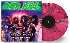 Overkill Taking Over Limited Pink Marbled Vinyl LP
