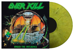 Overkill Under The Influence Limited Yellow Marbled Vinyl LP