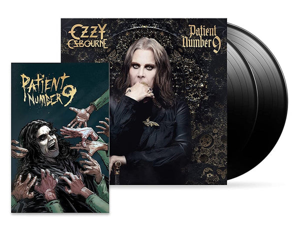 Ozzy Osbourne Patient Number 9 Limited Black Vinyl LP+Comic