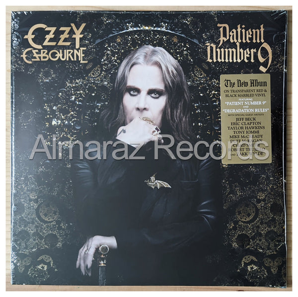 Ozzy Osbourne Patient Number 9 Limited Red/Black Marbled Vinyl LP