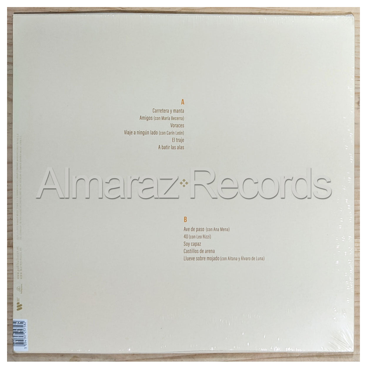 Pablo Alboran La Cuarta Hoja Vinyl LP