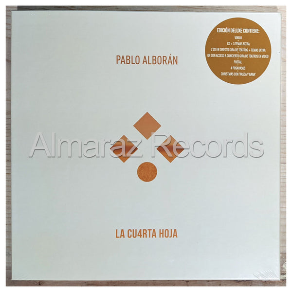 Pablo Alboran La Cuarta Hoja Deluxe Vinyl LP+CD Boxset