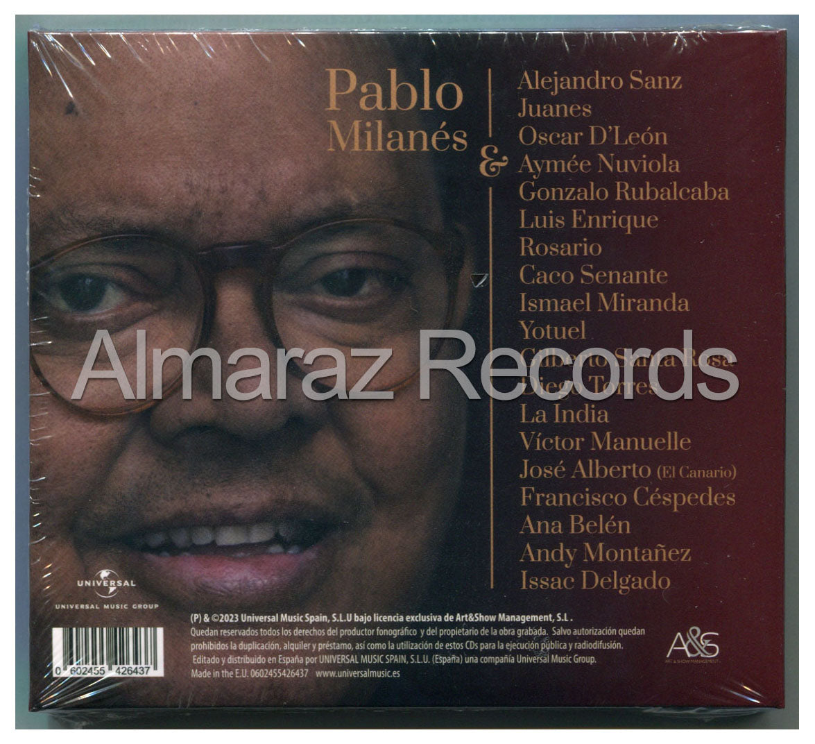 Pablo Milanes Amor Y Salsa 80 Aniversario 2CD [Importado]