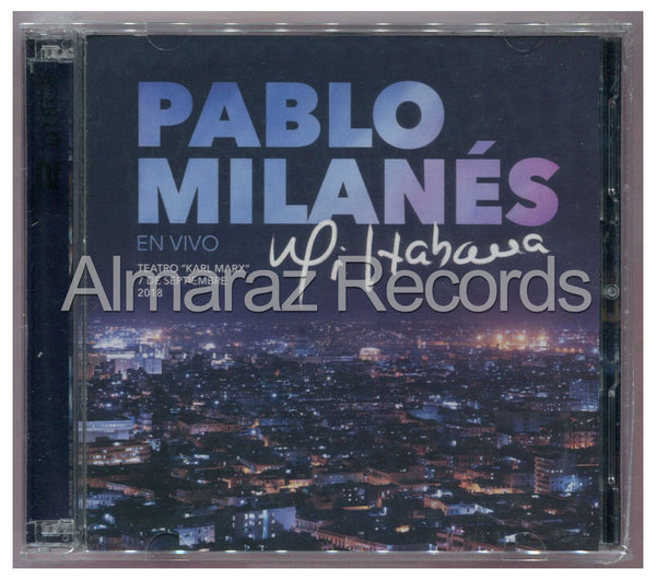 Pablo Milanes Mi Habana En Vivo CD+DVD