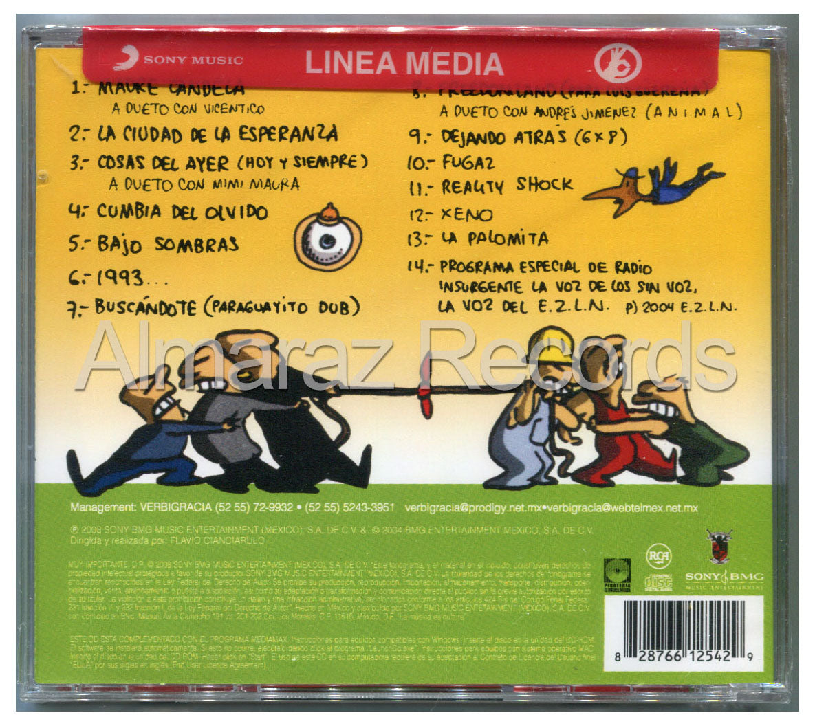 Panteon Rococo Tres Veces Tres CD - Almaraz Records | Tienda de Discos y Películas
 - 2