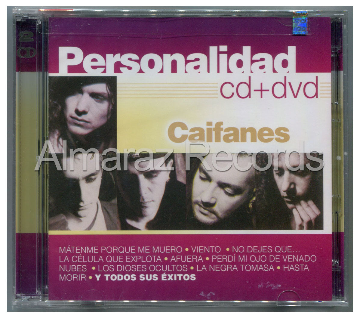 Caifanes Personalidad CD+DVD - Almaraz Records | Tienda de Discos y Películas
 - 1