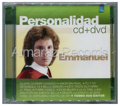 Emmanuel Personalidad CD+DVD - Almaraz Records | Tienda de Discos y Películas
 - 1