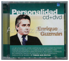 Enrique Guzman Personalidad CD+DVD - Almaraz Records | Tienda de Discos y Películas
 - 1