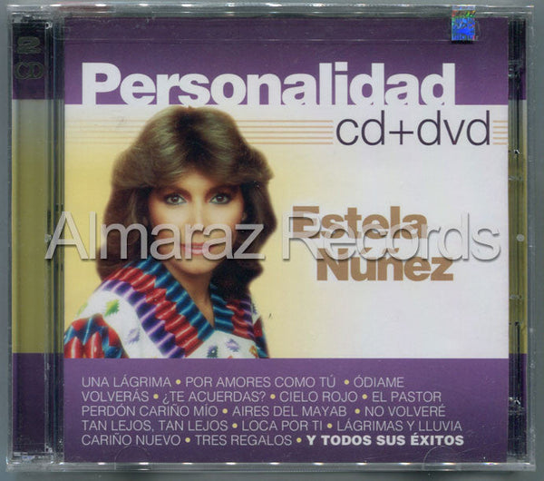 Estela Nuñez Personalidad CD+DVD - Almaraz Records | Tienda de Discos y Películas
 - 1