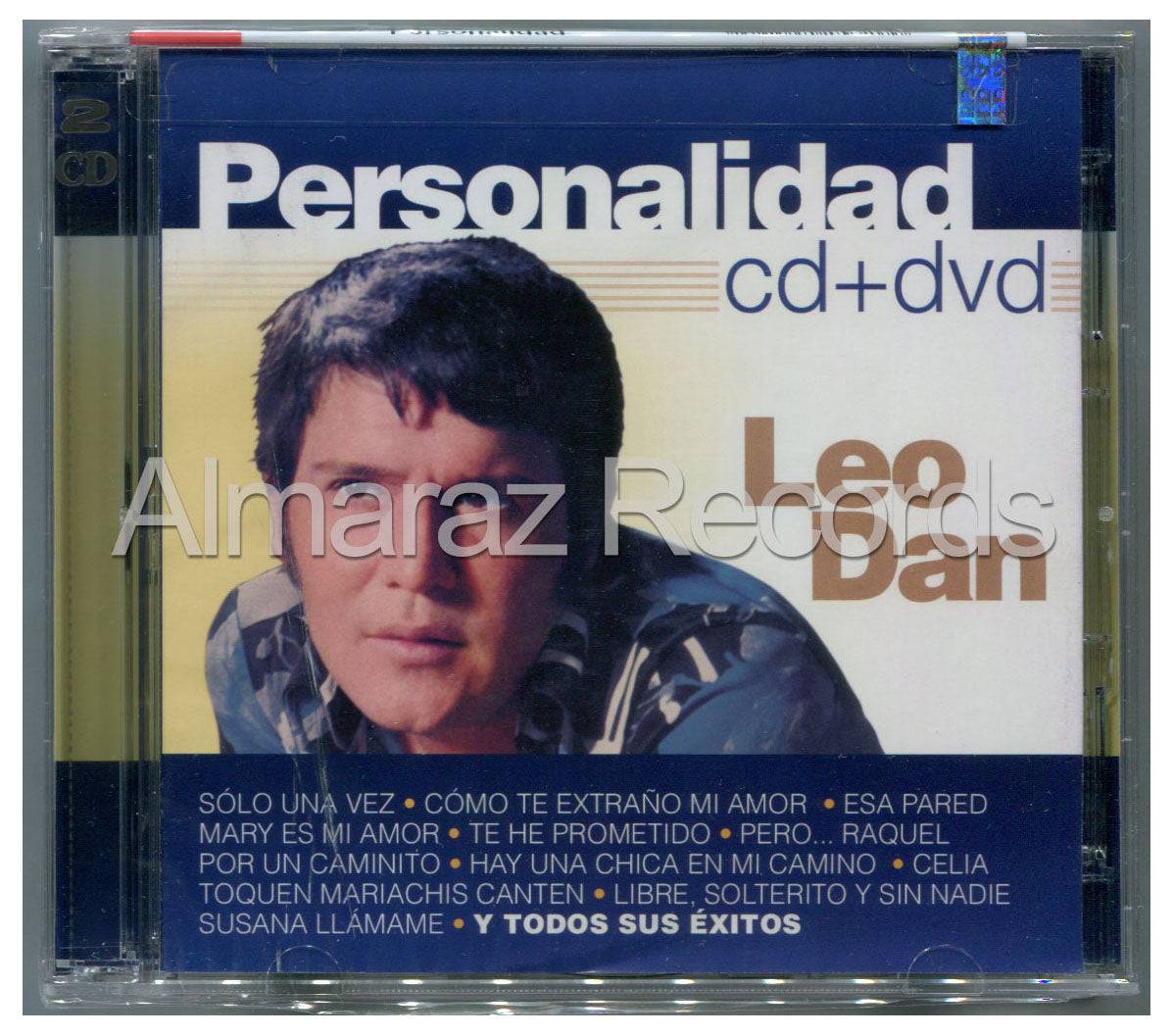 Leo Dan Personalidad CD+DVD - Almaraz Records | Tienda de Discos y Películas
 - 1