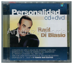 Raul Di Blasio Personalidad CD+DVD - Almaraz Records | Tienda de Discos y Películas
 - 1