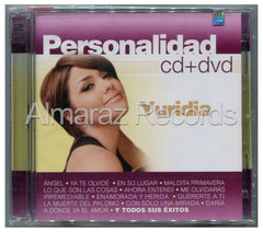 Yuridia Personalidad CD+DVD - Almaraz Records | Tienda de Discos y Películas
 - 1