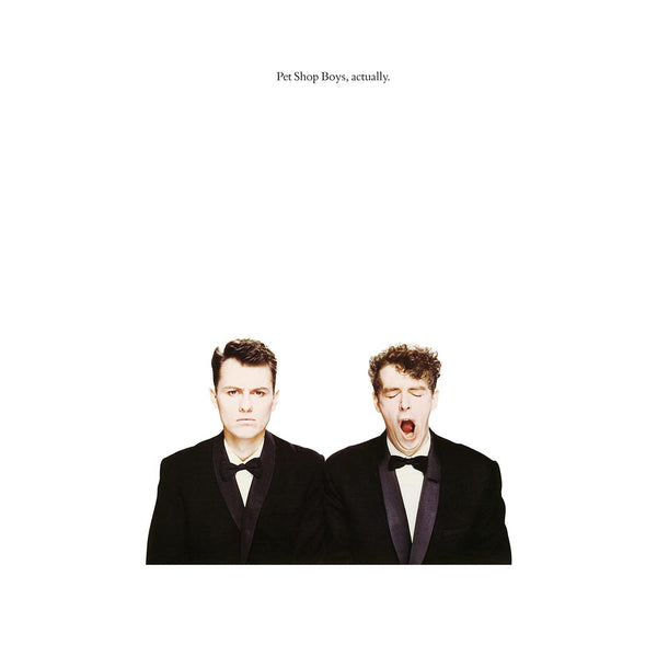 Pet Shop Boys Actually Vinyl LP