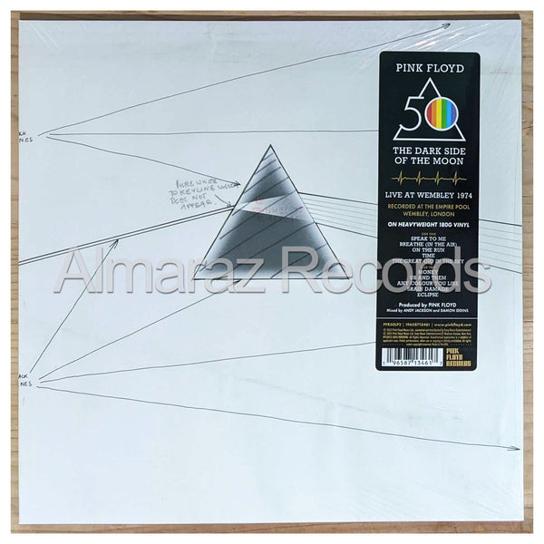 Pink Floyd The Dark Side Of The Moon Live At Wembley 1974 Vinyl LP [USA]