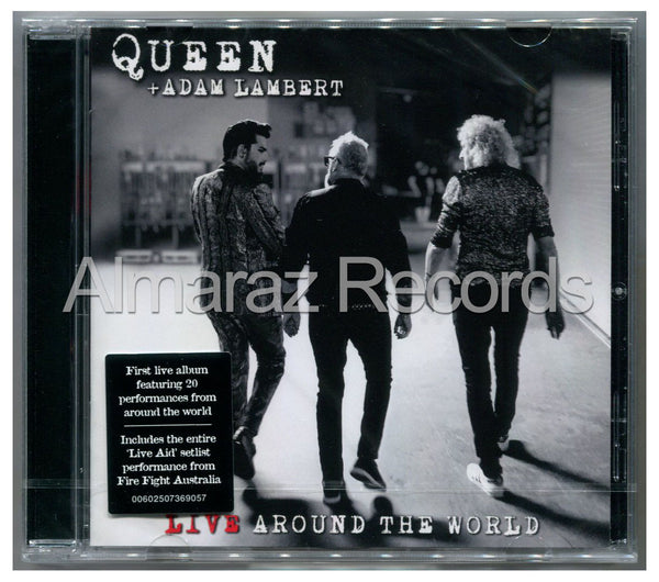 Queen + Adam Lambert Live Around The World CD [Importado]