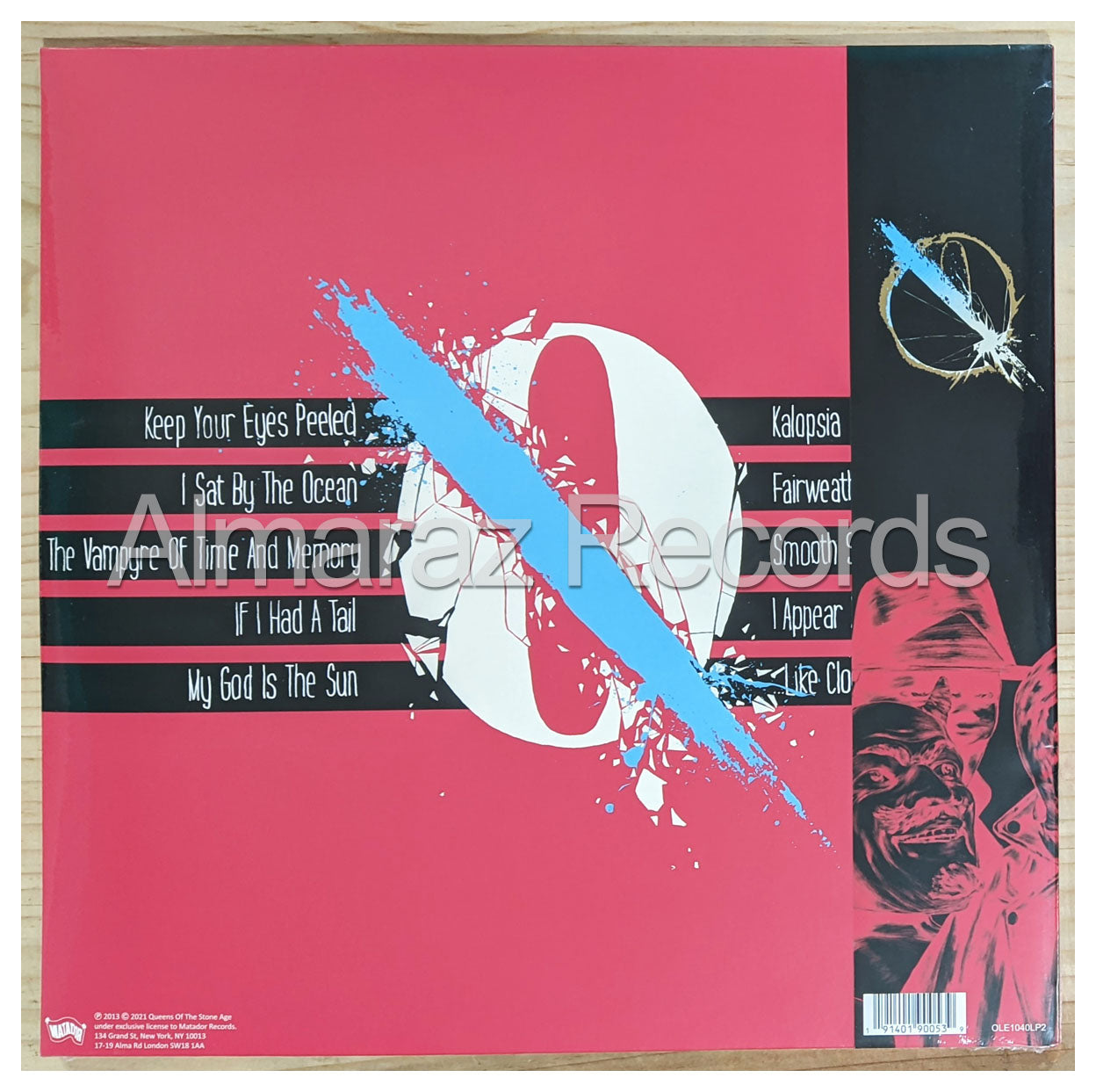 Queens Of The Stone Age Like Clockwork Limited Red Vinyl LP