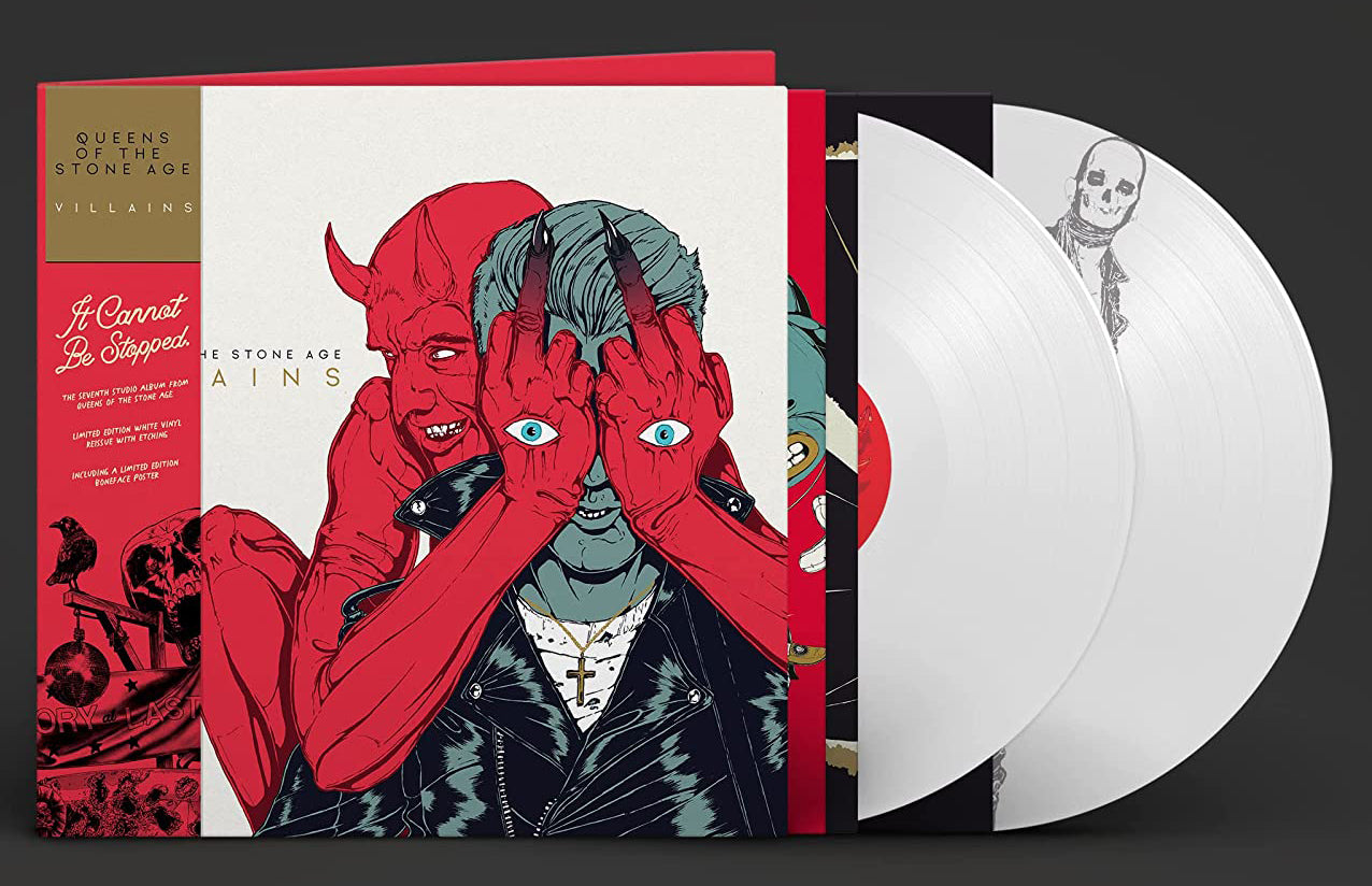 Queens Of The Stone Age Villains Limited White Vinyl LP