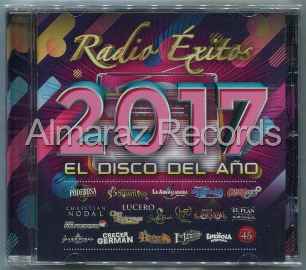 Radio Exitos 2017 El Disco Del Año CD
