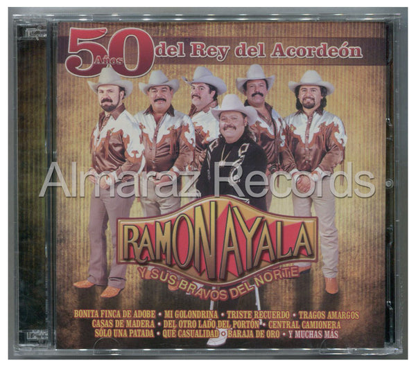Ramon Ayala 50 Años Del Rey Del Acordeon CD+DVD