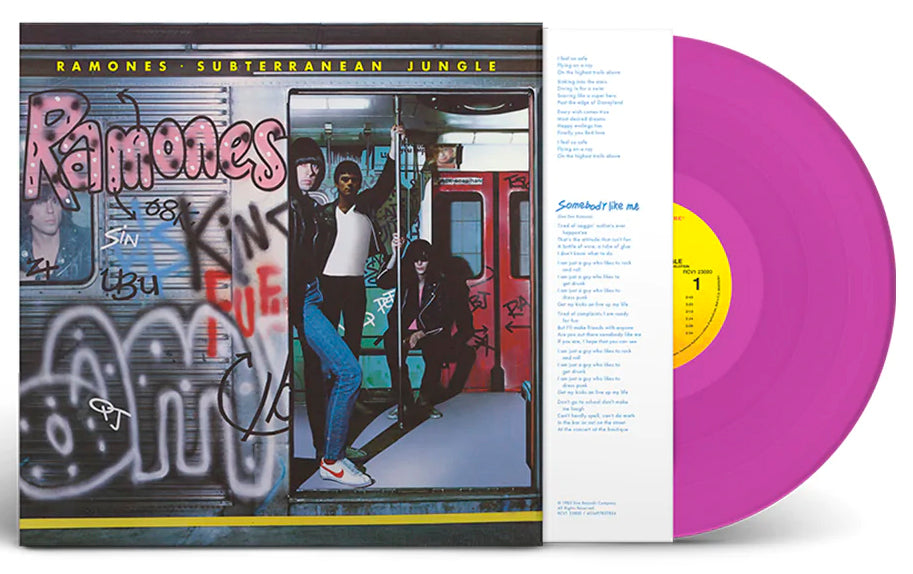 Ramones Subterranean Jungle 40th Anniversary Violet Vinyl LP