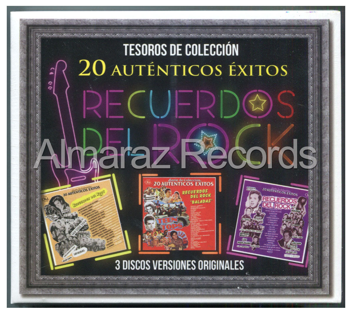 Tesoros De Coleccion Recuerdos Del Rock 3CD