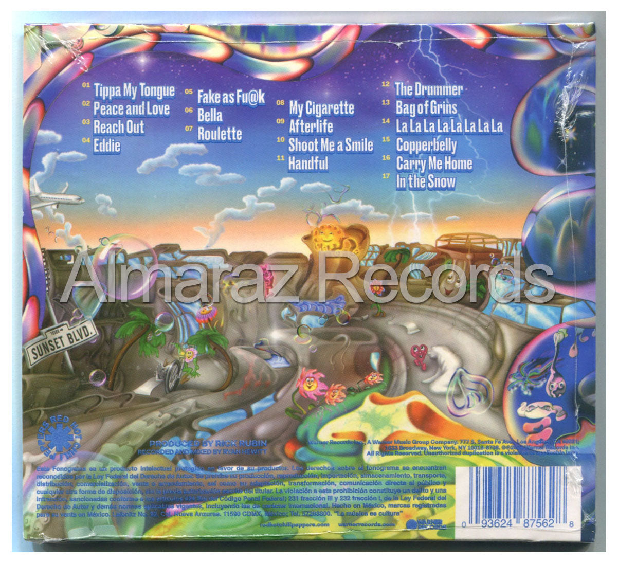 Red Hot Chili Peppers Return Of The Dream Canteen CD