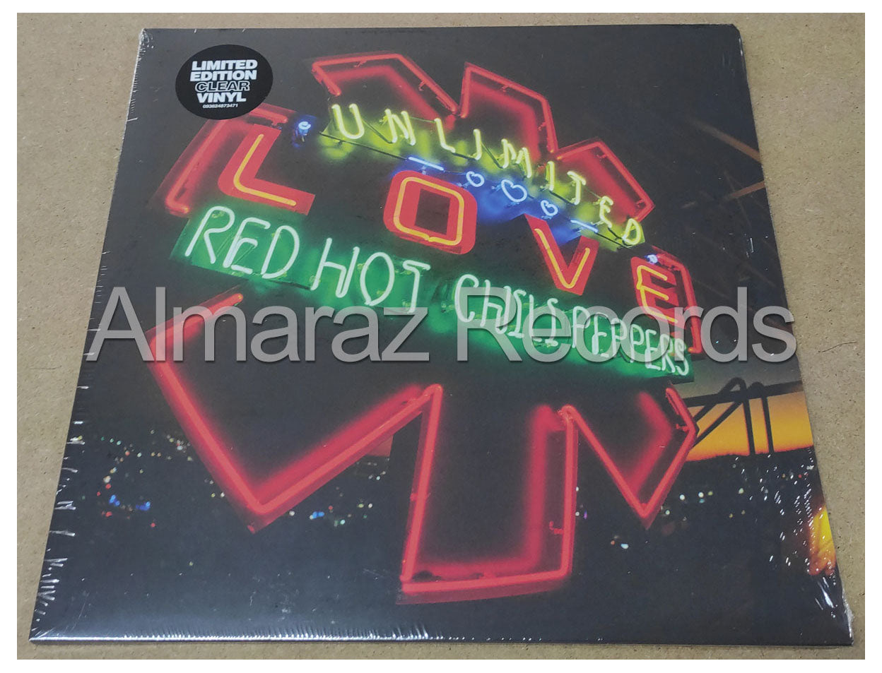 Red Hot Chili Peppers Unlimited Love Limited Clear Vinyl LP