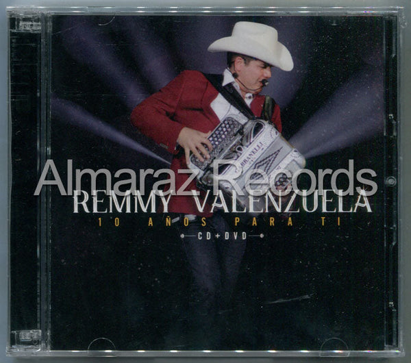 Remmy Valenzuela 10 Años Para Ti CD+DVD