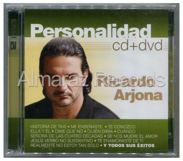 Ricardo Arjona Personalidad CD+DVD